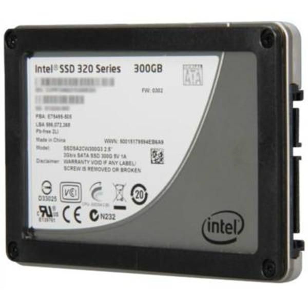 SSDSA2CW300G310 Intel 320 Series 300GB Multi-Level Cell SATA 3Gb/s NAND Flash 2.5-inch Solid State Drive