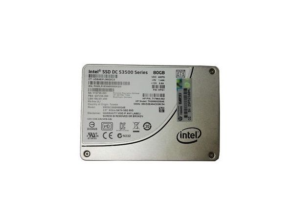 SSDSC2BB080G4B Intel / HP DC S3500 Series 80GB SATA 6Gb/s 2.5-inch Value Endurance Solid State Drive