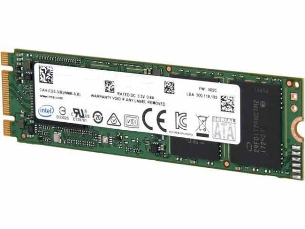 SSDSCKKB960G801 Intel D3 S4510 960GB Triple-Level Cell SATA 6Gb/s M.2 2280 Solid State Drive