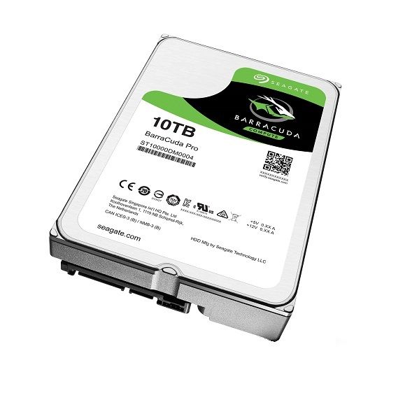 ST10000DM0004 Seagate BarraCuda Pro 10TB 7200RPM SATA 6Gb/s 256MB Cache 512E 3.5-inch Hard Drive