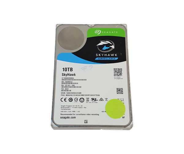 ST10000VX0004 Seagate SkyHawk 10TB 7200RPM SATA 6Gb/s 256MB Cache 512e 3.5-inch Hard Drive