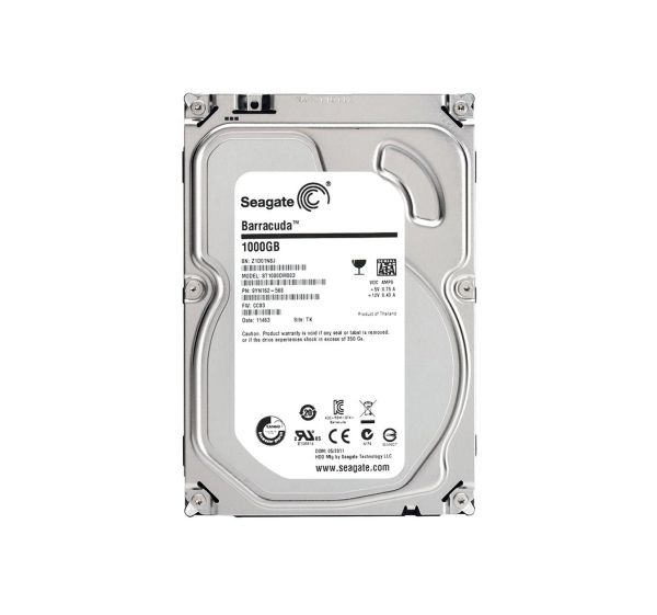 ST1000DM003 Seagate BarraCuda 1TB 7200RPM SATA 6Gb/s 64MB Cache 3.5-inch Hard Drive