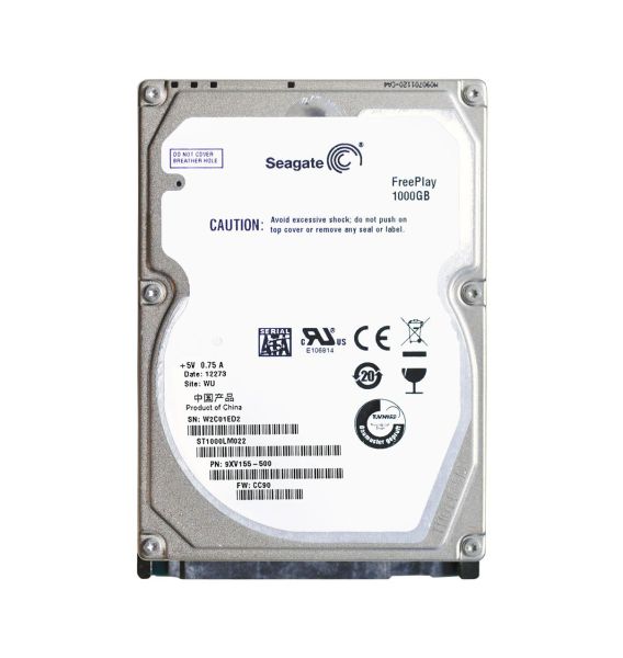 ST1000LM022 Seagate 1TB 5400RPM SATA 3Gb/s 2.5-inch Hard Drive