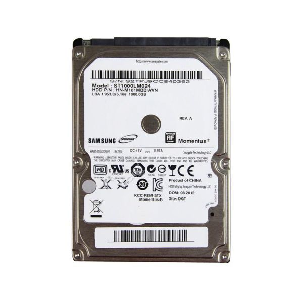 ST1000LM024 Seagate 1TB 5400RPM SATA 3Gb/s 2.5-inch Laptop Hard Drive