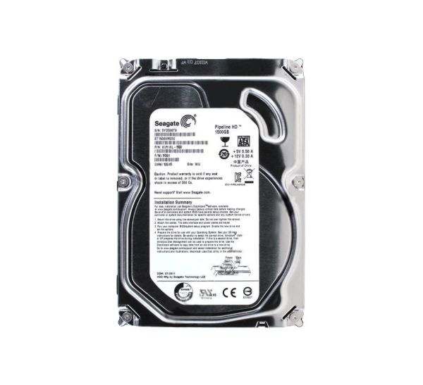 ST1500VM002 Seagate Pipeline HD 1.5TB SATA 5900RPM 64MB Cache 3.5-inch Hard Drive