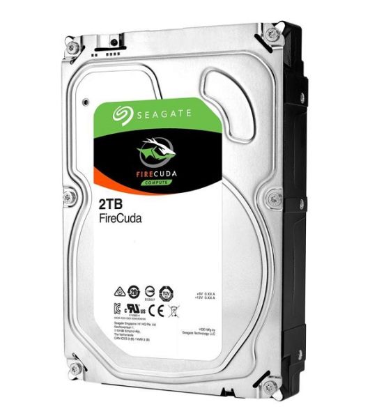 ST2000DX002 Seagate FireCuda 2TB 7200RPM SATA 6Gb/s 64MB Cache 8GB Multi-Level-Cell NAND 3.5-inch Solid State Hybrid Drive