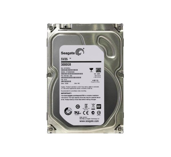 ST3000VX000 Seagate 3TB 7200RPM SATA 6Gb/s 64MB Cache 3.5-inch Hard Drive