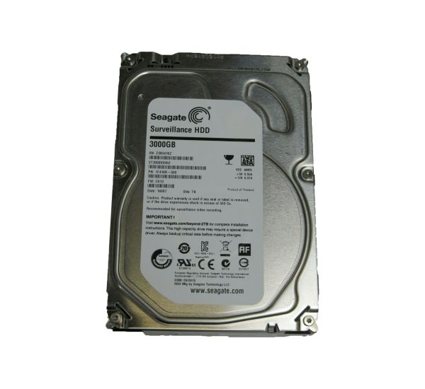 ST3000VX002 Seagate Surveillance 3TB 5900RPM SATA 6Gb/s 64MB Cache 3.5-inch Hard Drive