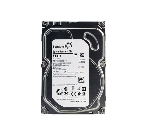 ST3000VX006 Seagate Surveillance 3TB 5900RPM SATA 6Gb/s 64MB Cache 3.5-inch Hard Drive