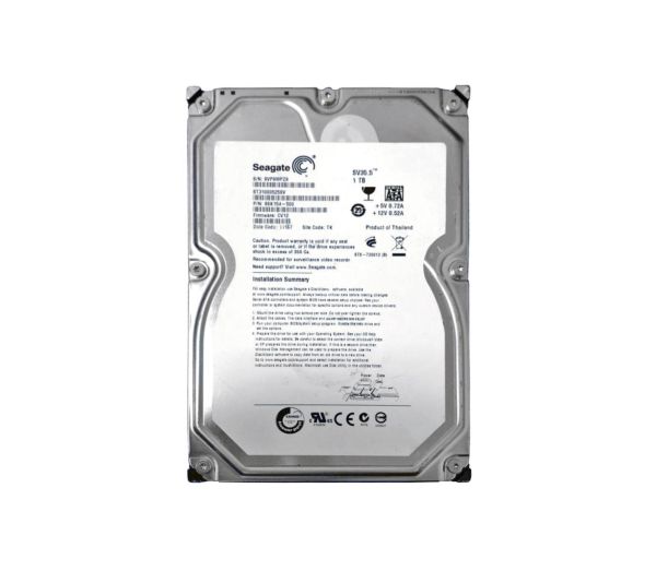 ST31000525SV Seagate SV35.5 1TB 7200RPM SATA 3Gb/s 32MB Cache 3.5-inch Hard Drive