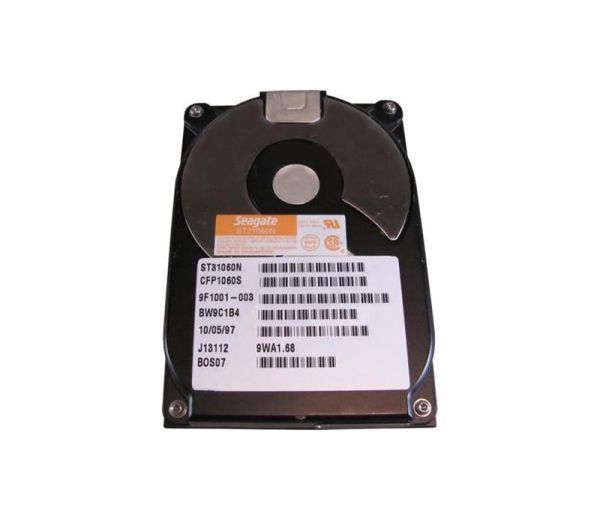 ST31060N Seagate 1.06GB 5400RPM SCSI-2 Fast 512KB Cache 3.5-inch Hard Drive