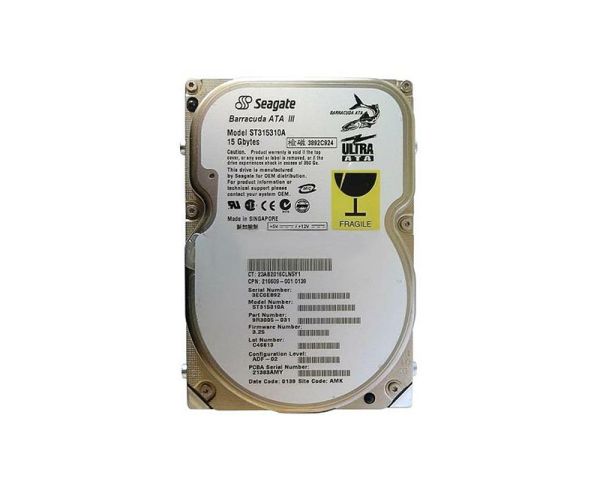 ST315310A Seagate BarraCuda 15.3GB 3.5-inch Hard Drive ATA-100 7200RPM 2MB Cache