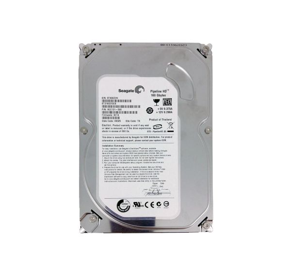 ST3160310CS Seagate Pipeline HD 160310 160GB 5900RPM SATA 3Gb/s 8MB Cache 3.5-inch Hard Drive