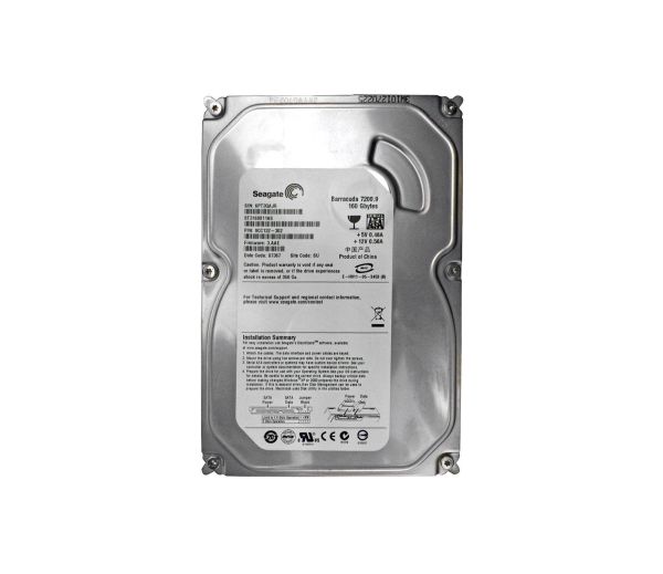 ST3160811AS Seagate BarraCuda 160GB 7200RPM 8MB Cache SATA 3.5-inch Hard Drive
