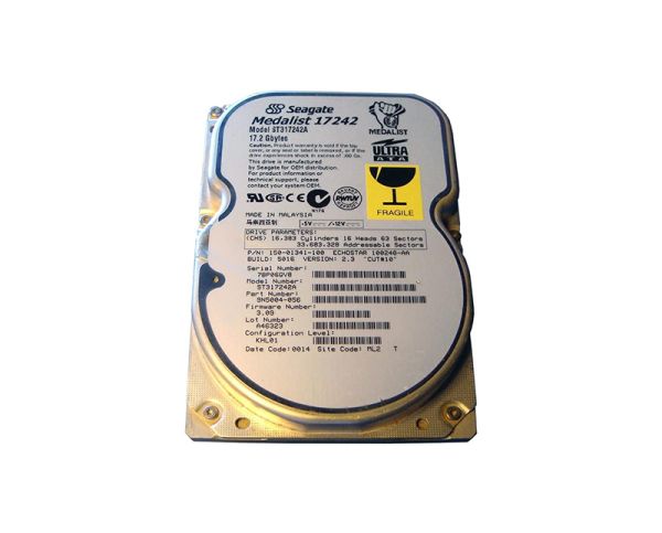 ST317242A Seagate 17GB 5400RPM ATA-66 3.5-inch Hard Drive