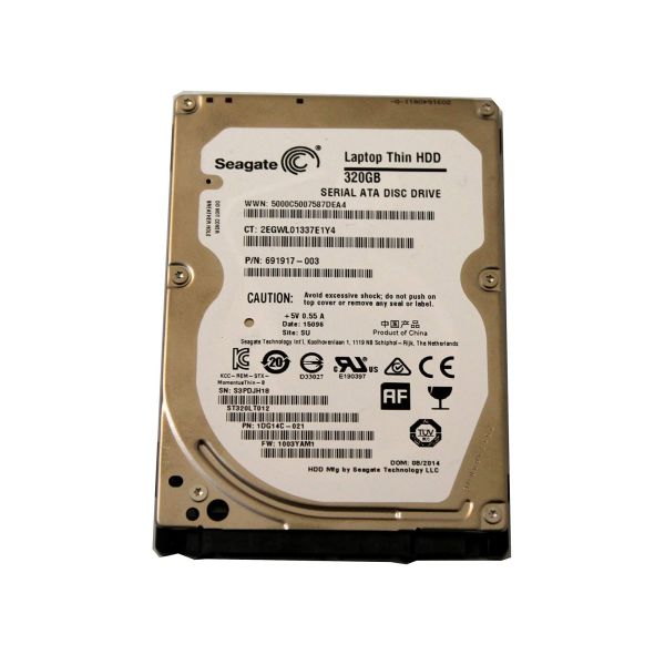 ST320LT012 Seagate 320GB 5400RPM SATA 2.5-inch Laptop Hard Drive