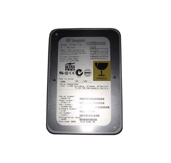 ST32111A Seagate 2GB 4500RPM ATA 3.5-inch Hard Drive
