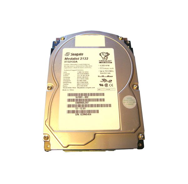 ST32132A Seagate 2GB 4500RPM ATA 3.5-inch Hard Drive