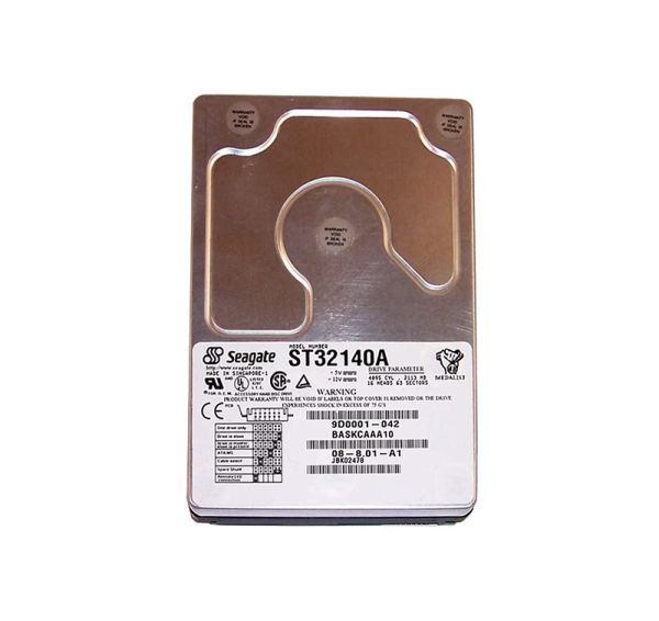 ST32140A Seagate Medalist 2140 2.1GB 5400RPM ATA/IDE 256KB Cache 3.5-inch Hard Drive