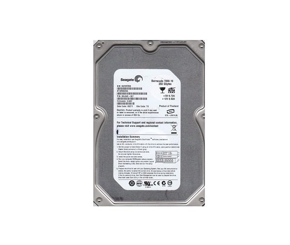 ST3250620A Seagate BarraCuda 7200.1 250GB 7200RPM ATA-100 16MB Cache 3.5-inch Hard Drive