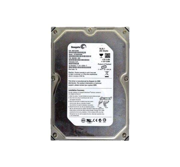 ST3250823NS Seagate NL35 Series 250GB 7200RPM SATA 1.5Gb/s 8MB Cache 3.5-inch Hard Drive