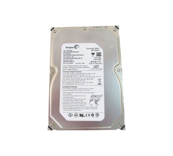ST3300622AS Seagate BarraCuda 7200.9 300GB 7200RPM SATA 3Gb/s 16MB Cache 3.5-inch Hard Drive