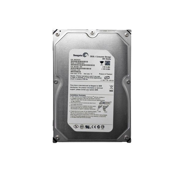 ST3300831SCE Seagate DB35 Series 300GB 7200RPM SATA 8MB Cache 3.5-inch Hard Drive