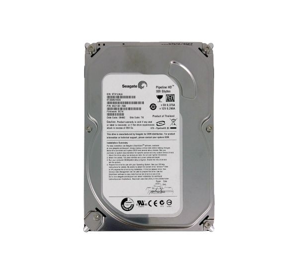 ST3320310CS Seagate Pipeline 320GB 5900RPM SATA 3Gb/s 8MB Cache 3.5-inch Hard Drive