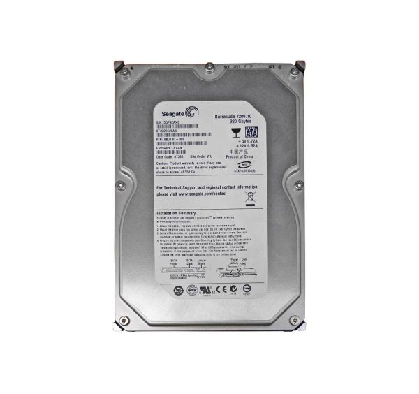 ST3320620AS Seagate BarraCuda 320GB 7200RPM SATA 3Gb/s 16MB Cache 3.5-inch Hard Drive