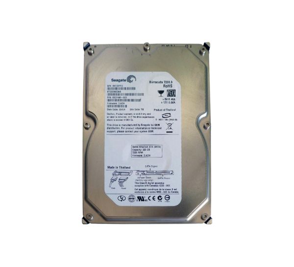 ST3320633AS Seagate BarraCuda 7200.9 320GB 7200RPM SATA 3Gb/s 16MB Cache 3.5-inch Hard Drive