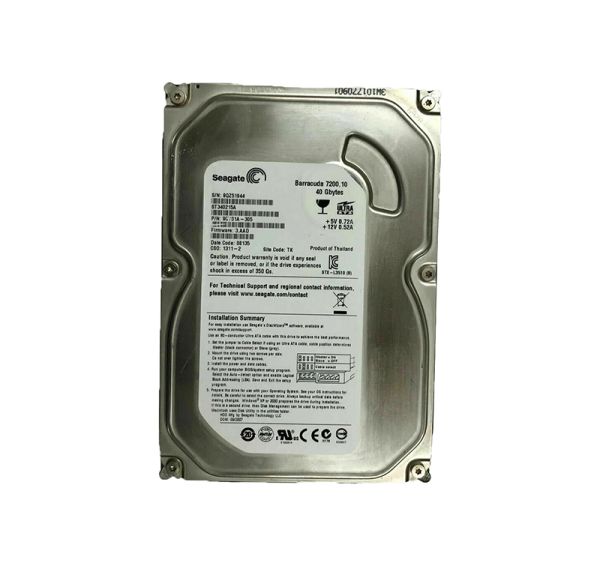ST340215A Seagate BarraCuda 7200.1 40GB 7200RPM ATA-100 2MB Cache 3.5-inch Hard Drive