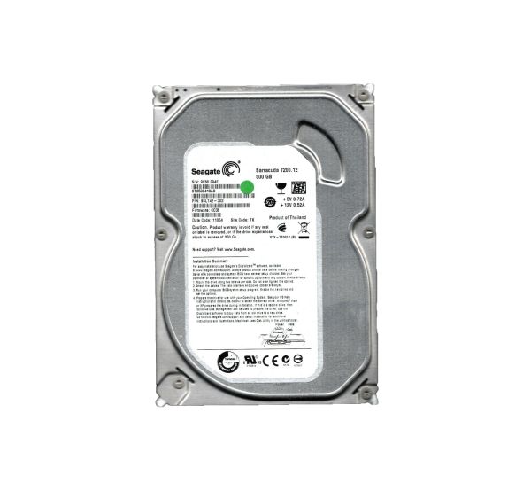 ST3500418AS Seagate BarraCuda 7200.12 500GB 7200RPM SATA 3Gb/s 16MB Cache 3.5-inch Hard Drive