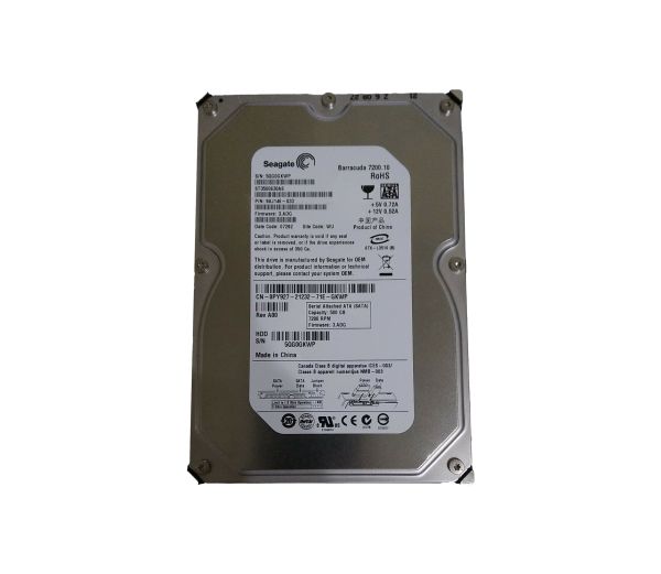 ST3500630AS Seagate BarraCuda 7200.1 500GB 7200RPM SATA 3Gb/s 16MB Cache 3.5-inch Hard Drive