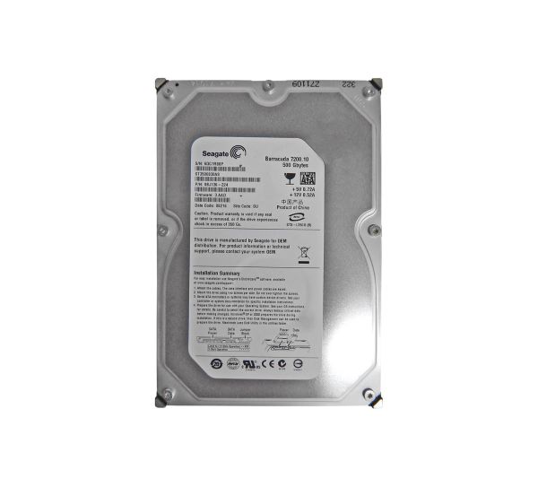 ST3500830AS Seagate BarraCuda 500GB 7200RPM SATA 3Gb/s 8MB Cache 3.5-inch Hard Drive