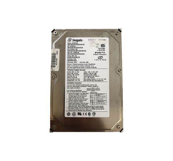ST360012A Seagate U7 60GB 3.5-inch Hard Drive ATA-100 5400RPM 1MB Cache