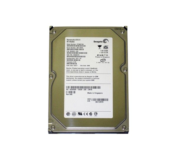 ST360015A Seagate 60GB 7200RPM EIDE 2MB Cache Ultra-DMA Hard Drive