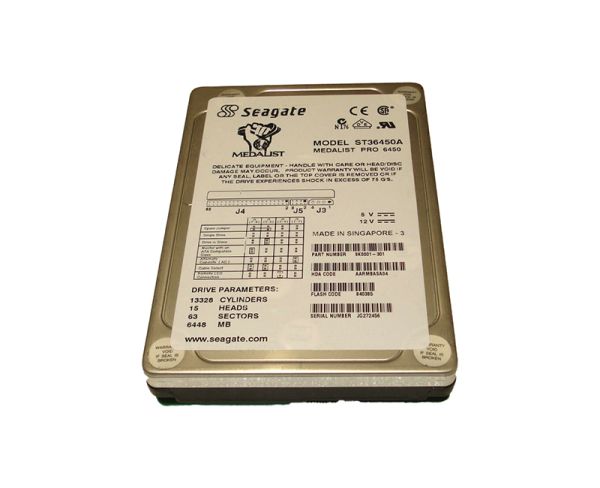 ST36450A Seagate 6GB 5400RPM ATA-33 3.5-inch Hard Drive
