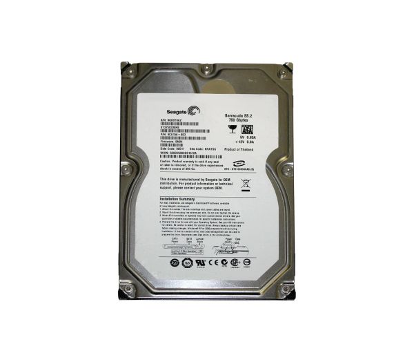 ST3750330NS Seagate BarraCuda ES.2 750GB 7200RPM SATA 3Gb/s 32MB Cache 3.5-inch Hard Drive