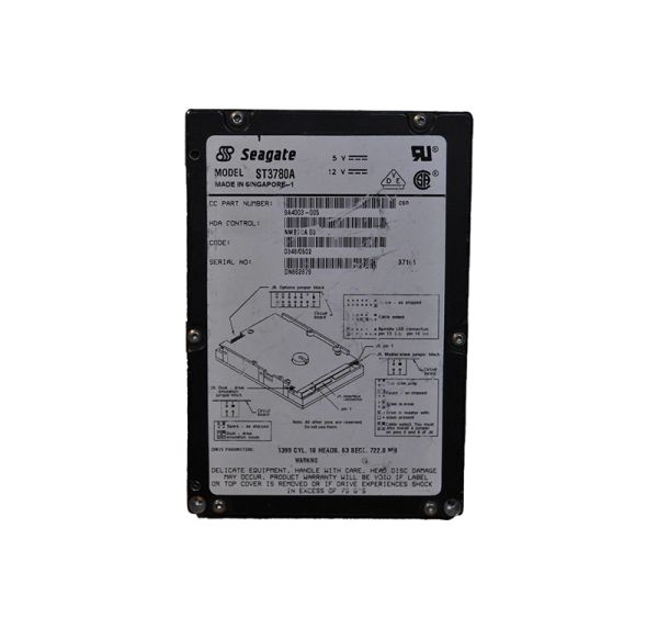 ST3780A Seagate Medalist 1220 722MB 4500RPM IDE/ATA 3.5-inch Hard Drive