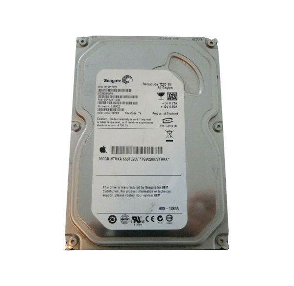 ST380815AS Seagate BarraCuda 7200.1 80GB 7200RPM SATA 3Gb/s 8MB Cache 3.5-inch Hard Drive