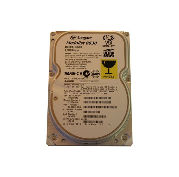 ST38630A Seagate 8GB 5400RPM ATA-33 3.5-inch Hard Drive