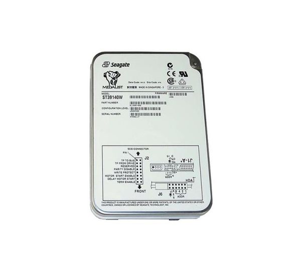 ST39140W Seagate Medalist Pro 9.1GB 7200RPM Wide Ultra SCSI 68-Pin 512KB Cache 3.5-inch Hard Drive