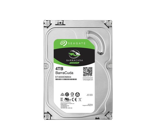 ST4000DM004 Seagate BarraCuda 4TB 7200RPM SATA 6Gb/s 64MB Cache 3.5-inch Hard Drive