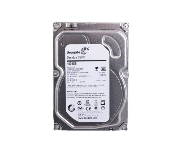 ST4000DX001 Seagate 4TB 5400RPM SATA 6Gb/s 64MB Cache 3.5-inch Solid State Hybrid Drive