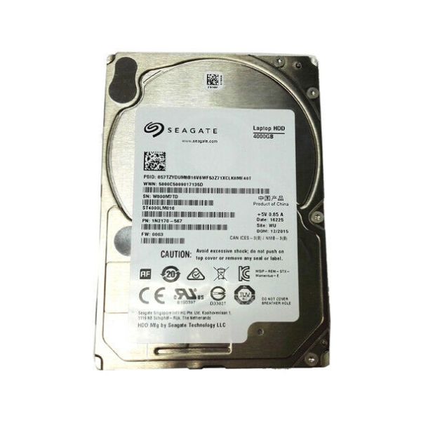 ST4000LM016 Seagate 4TB 5400RPM SATA 6Gb/s 128MB Cache 2.5-inch Laptop Hard Drive
