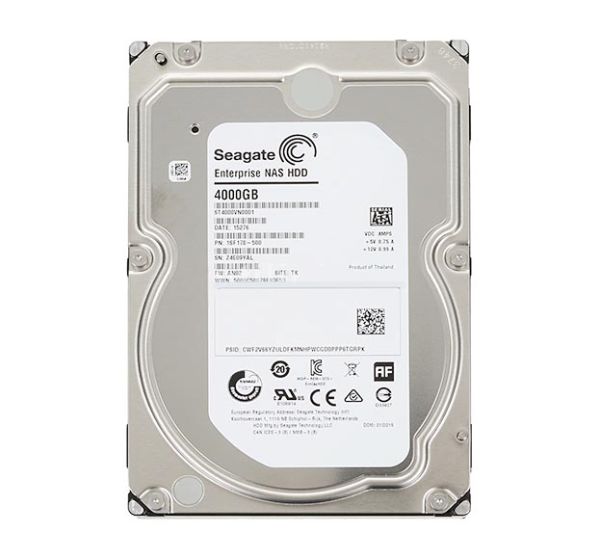 ST4000VN0001 Seagate NAS 4TB 7200RPM 3.5-inch 128MB Cache SATA 6Gb/s Hard Drive