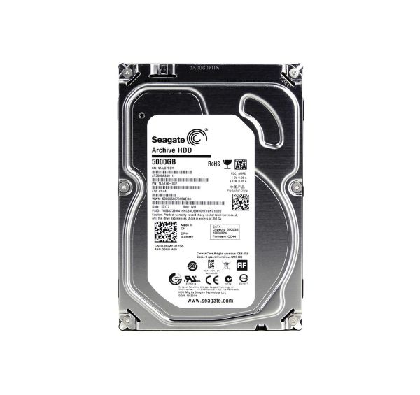 ST5000AS0011 Seagate ARCHIVE HDD 5TB 5900RPM SATA 6Gb/s 128MB Cache 3.5-inch Hard Drive