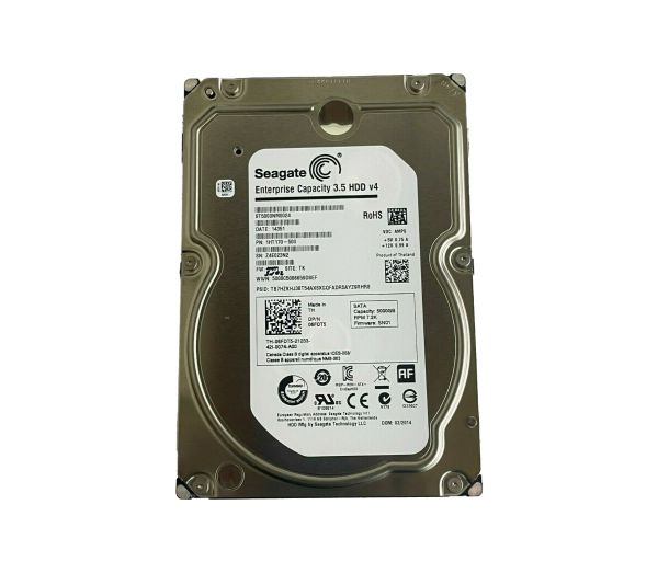 ST5000NM0024 Seagate Capacity V.4 5TB 7200RPM SATA 6Gb/s 128MB Cache 512e 3.5-inch Enterprise Hard Drive
