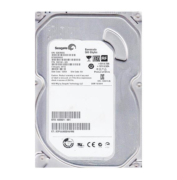ST500DM002 Seagate BarraCuda 500GB 7200RPM SATA 6Gb/s 16MB Cache 3.5-inch Hard Drive