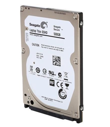 ST500LM001 Seagate Laptop Thin SSHD 500GB 64MB Cache SATA 6Gb/s NCQ Hot Pluggable 2.5-inch Solid State Hybrid